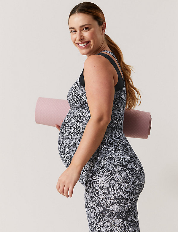 Maternity Printed Scoop Neck Vest Top