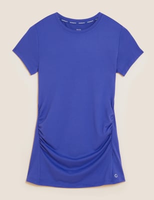 

Womens GOODMOVE Maternity Scoop Neck T-Shirt - Ultraviolet, Ultraviolet