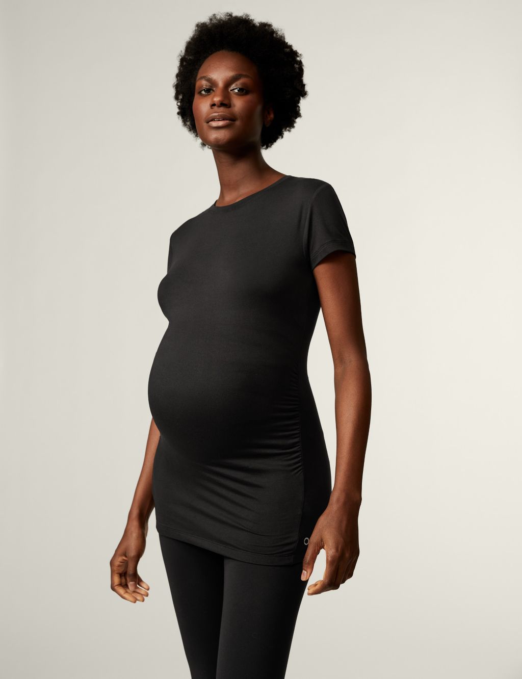 Maternity Scoop Neck T-Shirt image 2