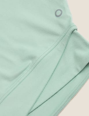 

GOODMOVE Top corto de yoga de manga largaWomens - Soft Green, Soft Green