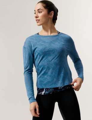 

Womens GOODMOVE Lightweight Double Layer Long Sleeve Top - Winter Turq, Winter Turq