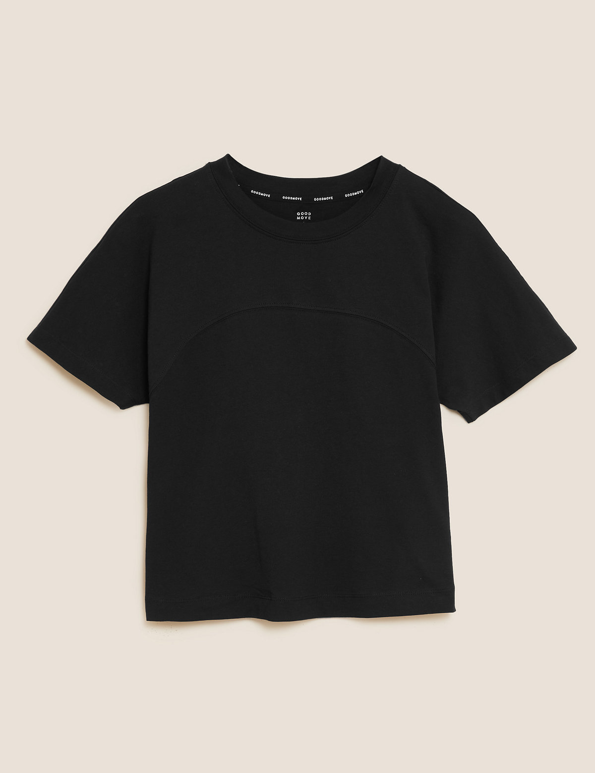 Pure Cotton Oversized Cropped T-Shirt