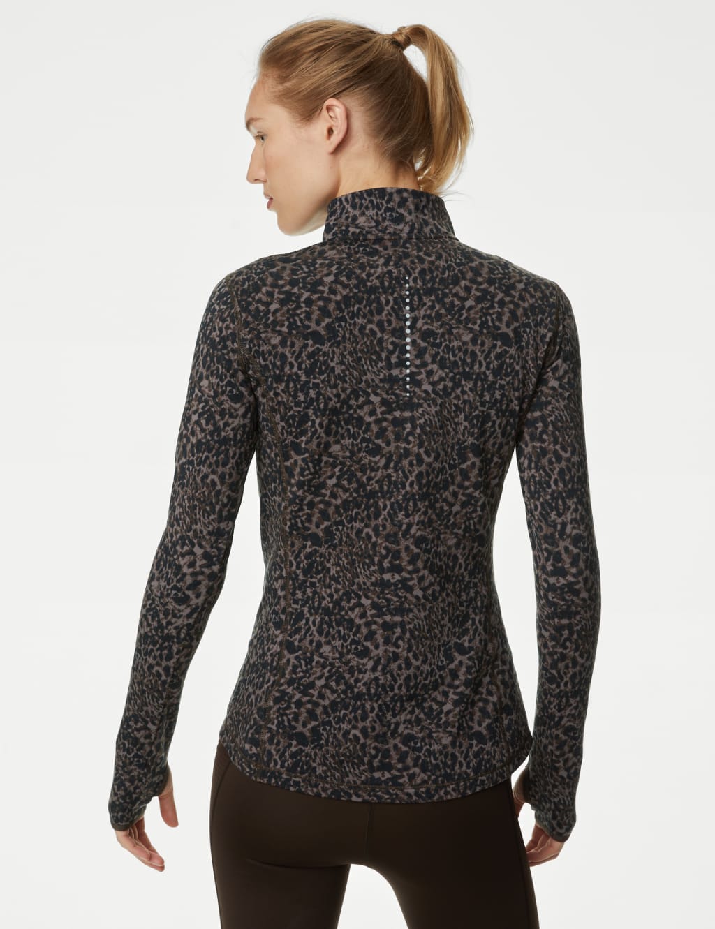 Stretch Fit Long Sleeve Top – Hip Length 70781