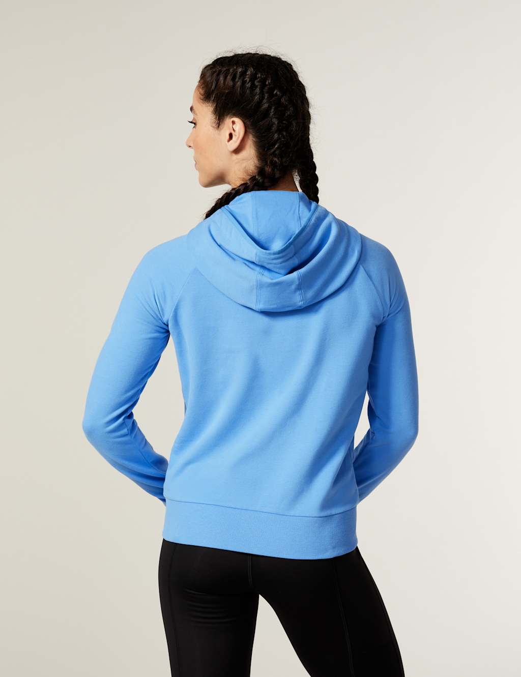 Cotton Rich Zip Up Hoodie image 4