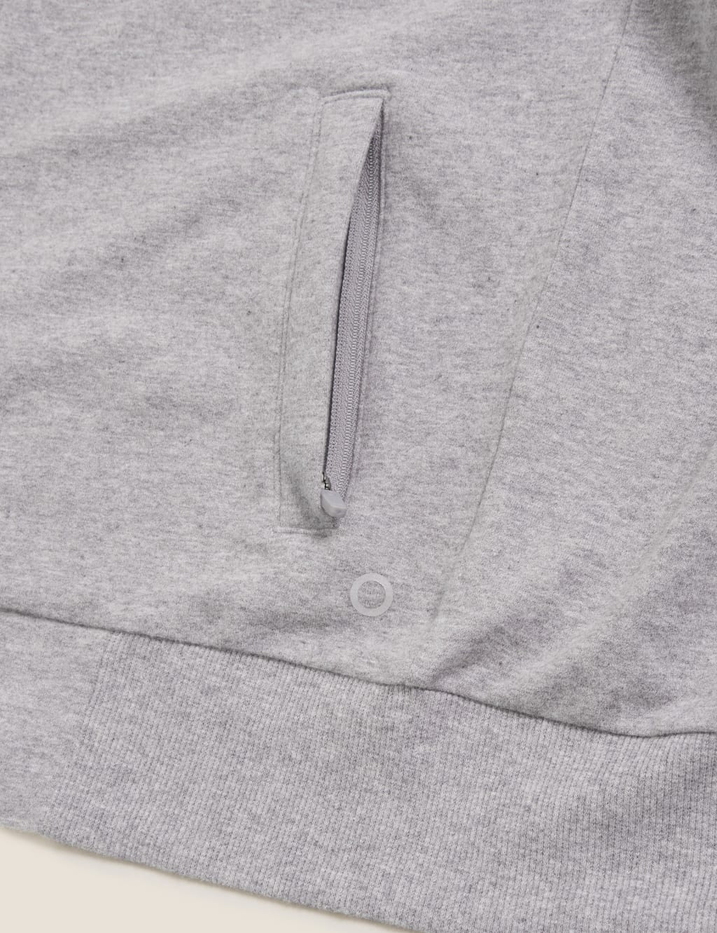Cotton Rich Zip Up Hoodie image 6
