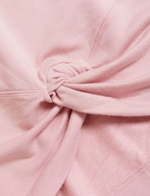 

GOODMOVE Sudadera informal de modal con escote cerradoWomens - Dusted Pink, Dusted Pink