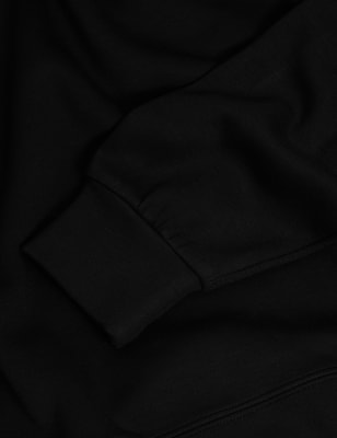 

Womens GOODMOVE Crew Neck Long Sleeve Cropped Sweatshirt - Black, Black