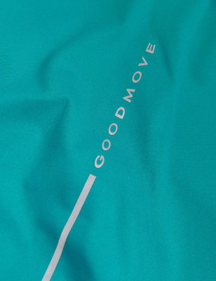 

Womens GOODMOVE Funnel Neck Zip Up Long Sleeve Track Top - Medium Seafoam, Medium Seafoam