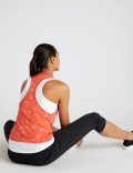 Scoop Neck Double Layer Vest Top