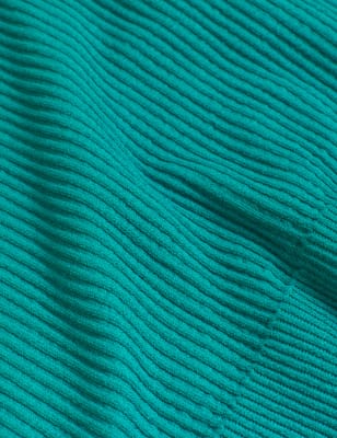 

Womens GOODMOVE Auf Figur geschnittenes, nahtloses, kurzes bauchfreies Oberteil mit U-Ausschnitt - Dark Aqua, Dark Aqua