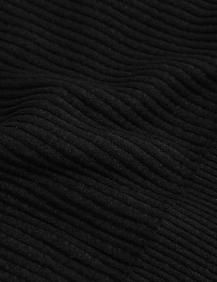 

Womens GOODMOVE Auf Figur geschnittenes, nahtloses, kurzes bauchfreies Oberteil mit U-Ausschnitt - Black, Black