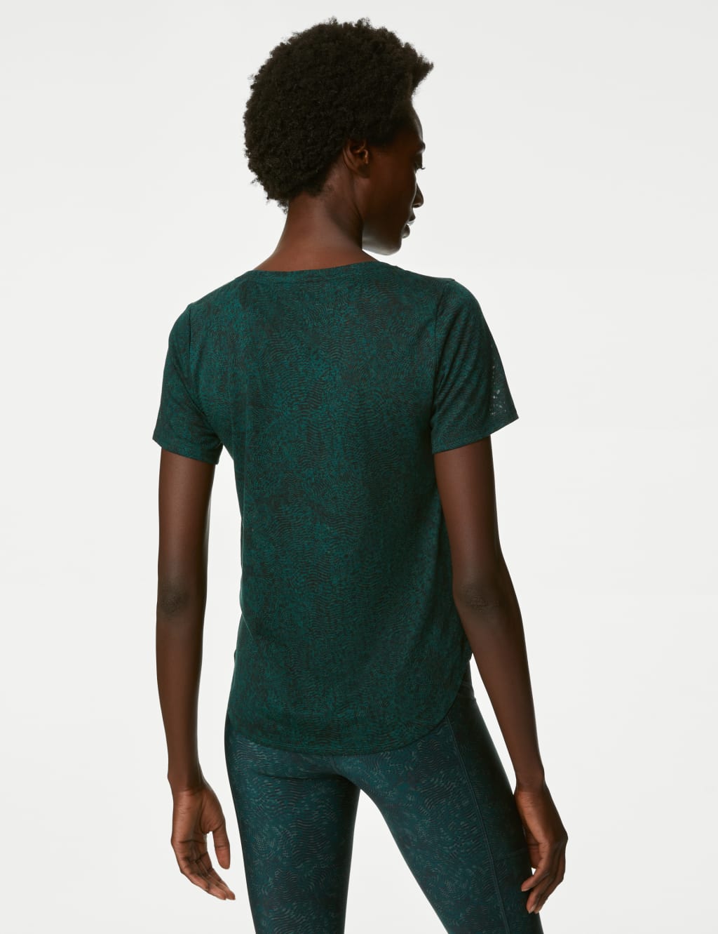 Printed Scoop Neck 2-in-1 T-Shirt image 5