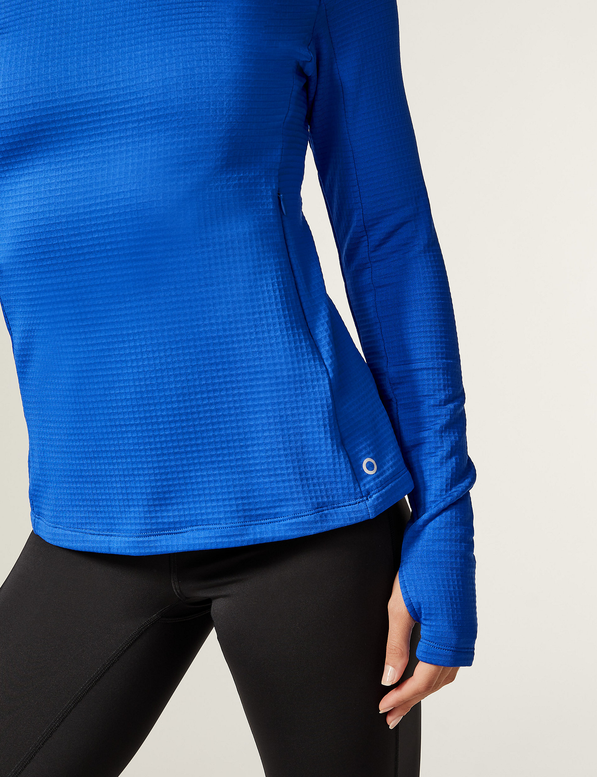 Thermal Funnel Neck Running Top