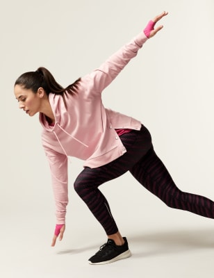 

Goodmove Sudadera con capucha informal polarWomens - Dusted Pink, Dusted Pink