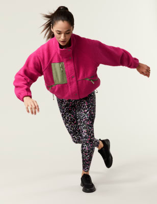 Ladies fleece jackets hot sale at m&s