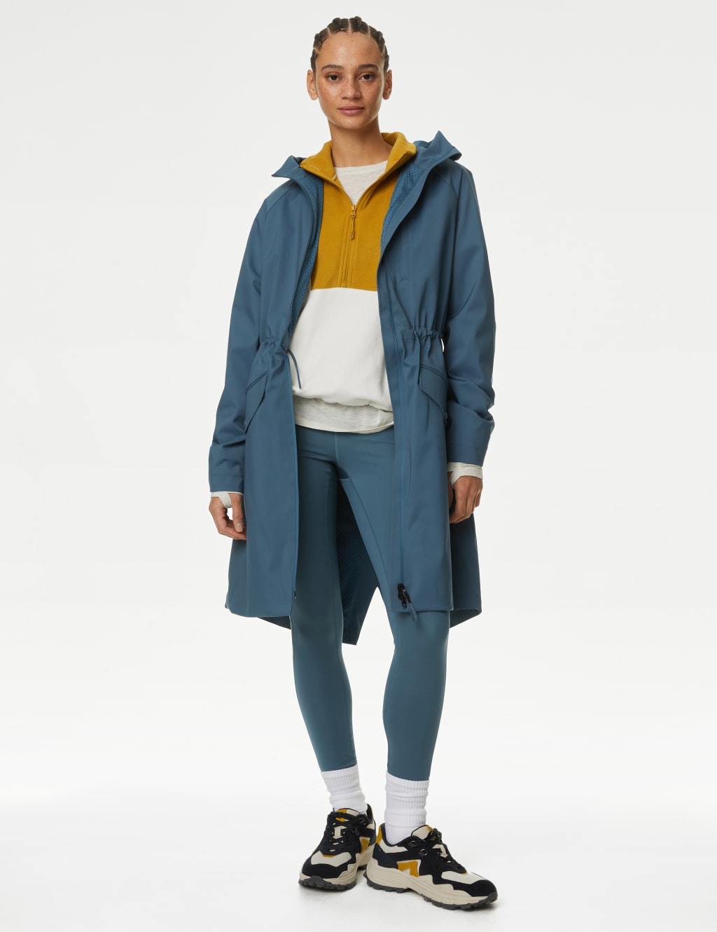 Waterproof Hooded Longline Parka image 1