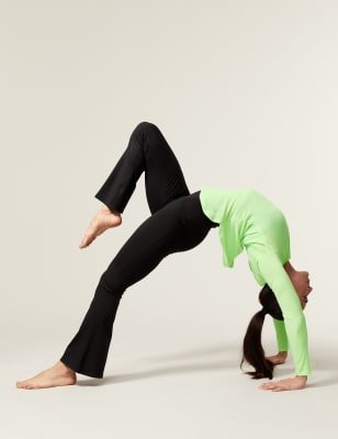 

Womens Goodmove Bequemes Yoga-Oberteil mit U-Ausschnitt und offenem Rücken - Light Mint, Light Mint