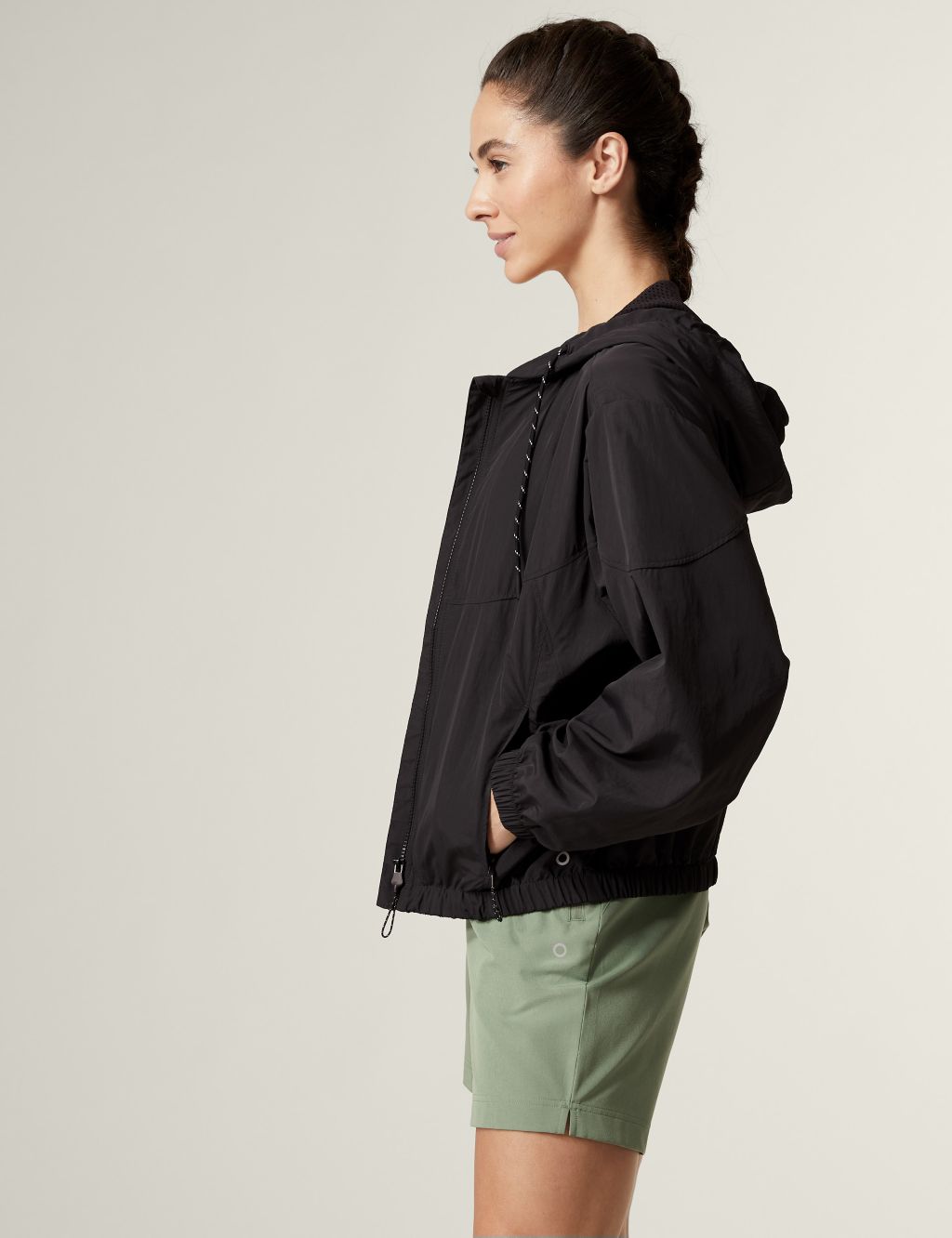 Stormwear™ Lightweight Packable Hooded Sports Jacket image 3