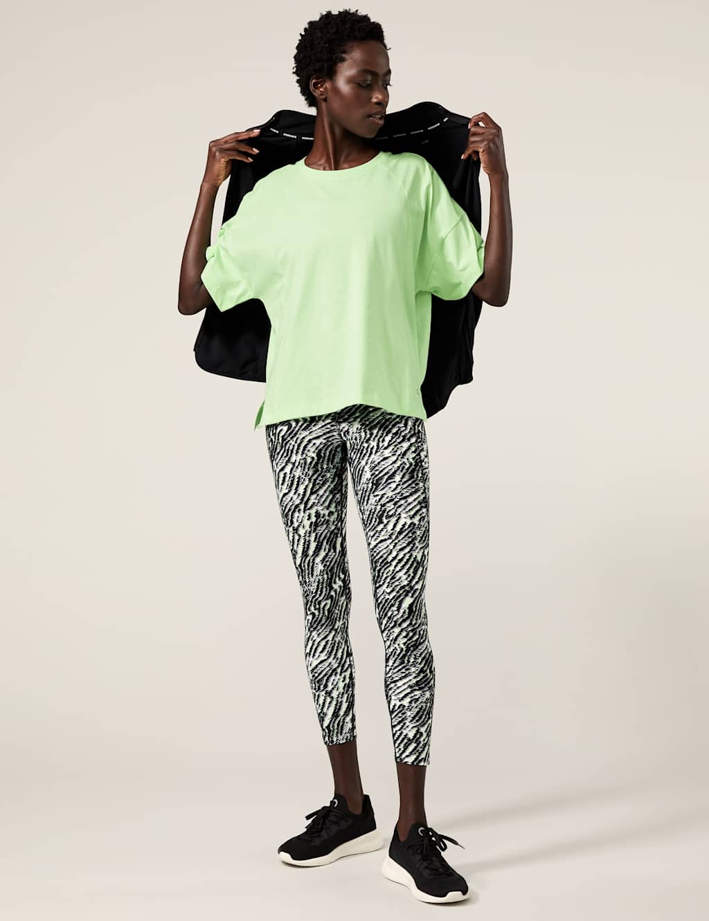 Pure Cotton Scoop Neck Oversized T-Shirt image 4