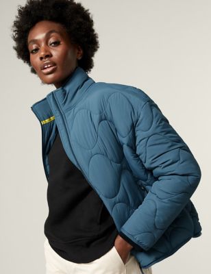 

Womens Goodmove Stormwear™ Oversized Quilted Packable Puffer Jacket - Dark Turquoise, Dark Turquoise