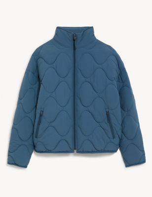 Oversized Quilted Packable Puffer Jacket
