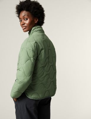 

Womens Goodmove Stormwear™ Oversized Quilted Packable Puffer Jacket - Bright Sage, Bright Sage