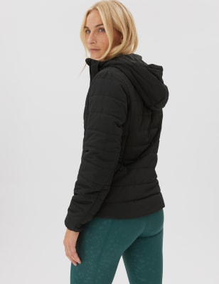 

Womens GOODMOVE Lightweight Padded Hooded Jacket - Black, Black