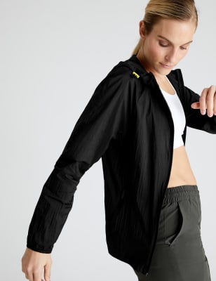 Lightweight Hooded Running Jacket