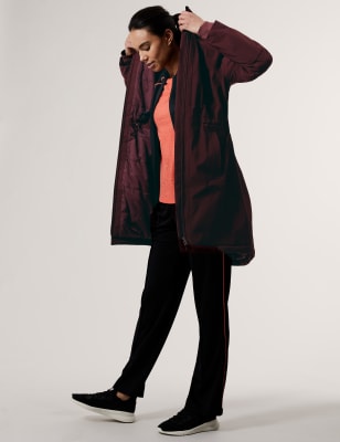 

Womens GOODMOVE Waterproof Padded Coat - Bordeaux, Bordeaux