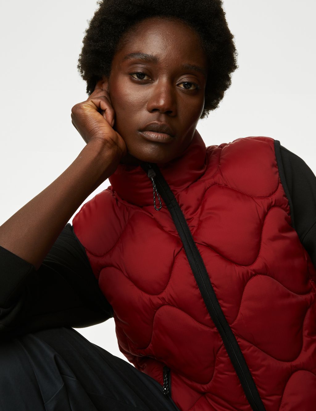 Stormwear™ Quilted Funnel Neck Puffer Gilet image 4