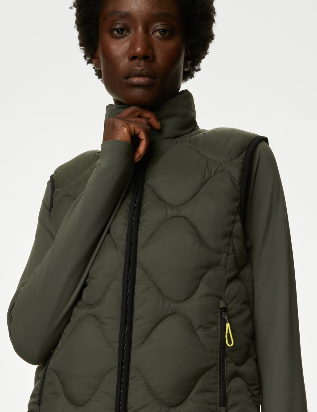 Stormwear™ Quilted Funnel Neck Puffer Gilet image 4