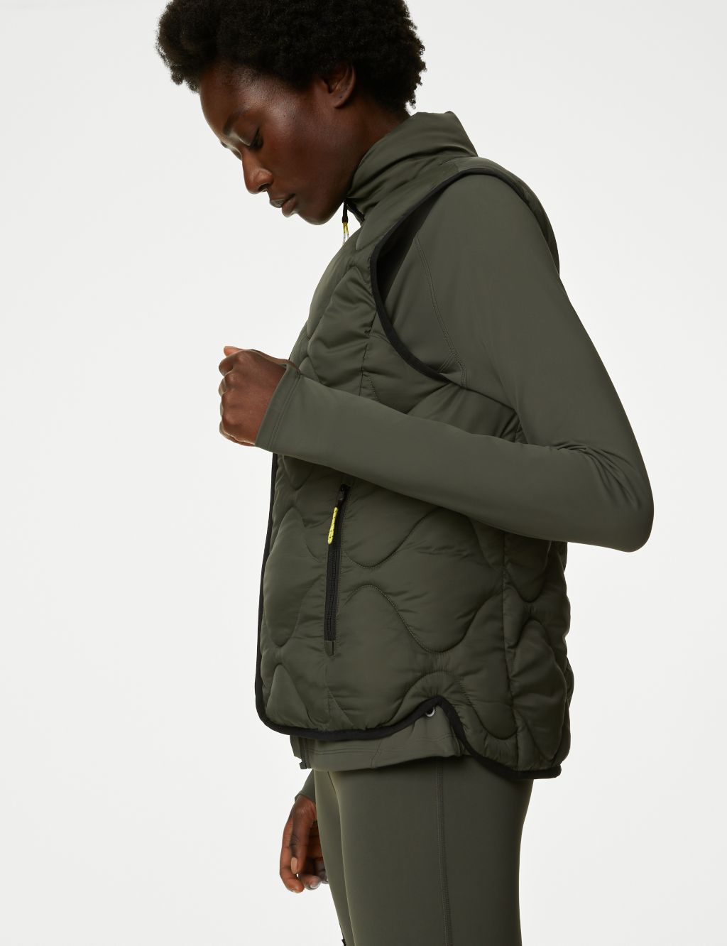Stormwear™ Quilted Funnel Neck Puffer Gilet image 5
