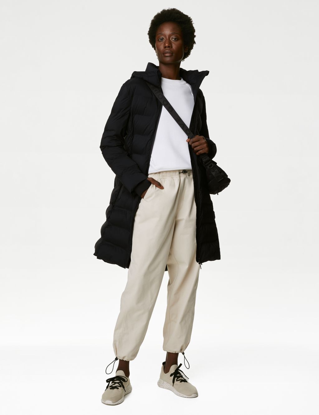 Stormwear™ Zip Up Padded Longline Coat image 1