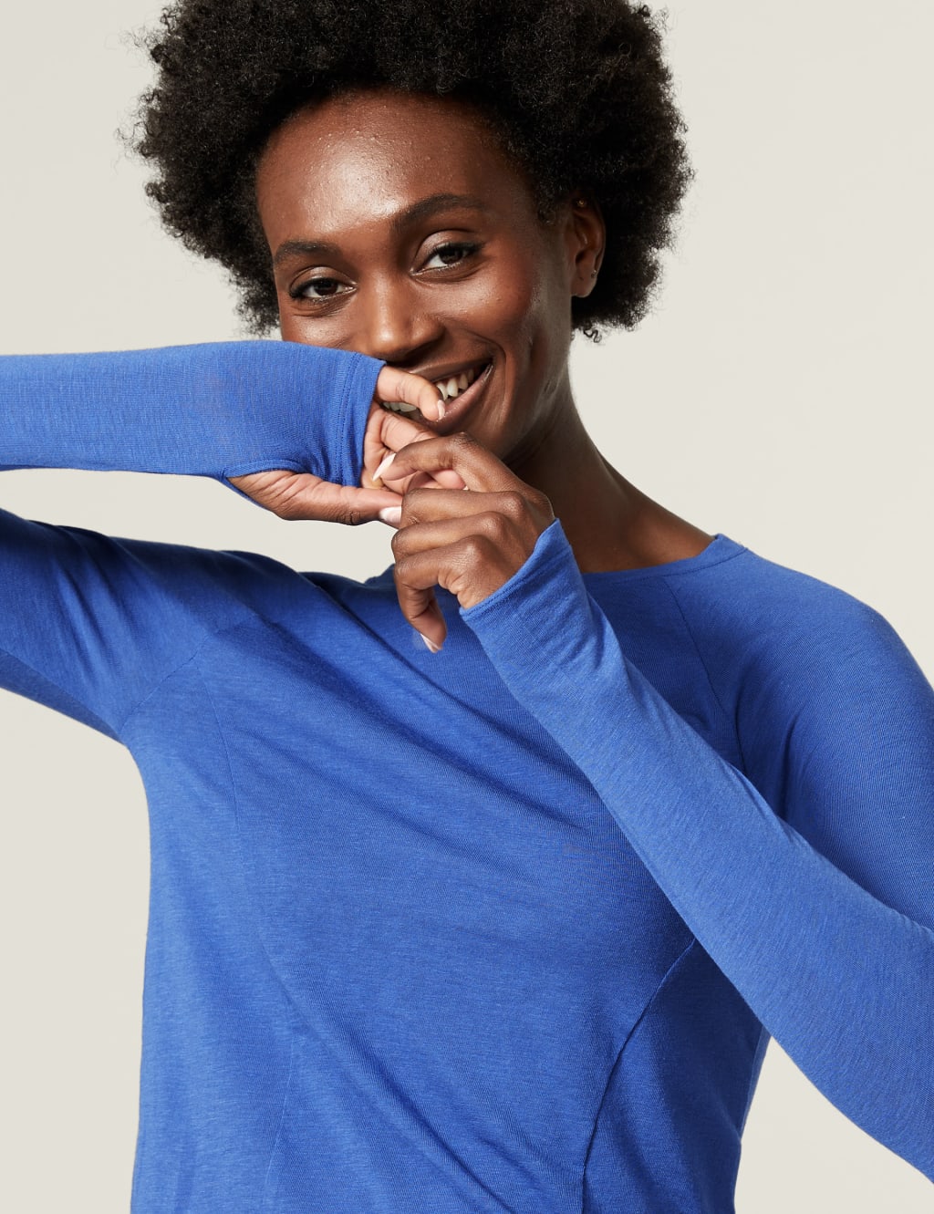 Scoop Neck Base Layer Fitted Top image 2