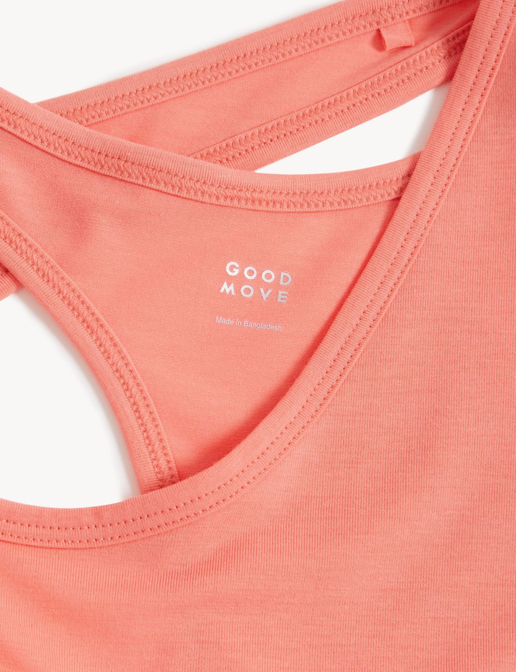 Scoop Neck Cross Back Yoga T-Shirt image 5