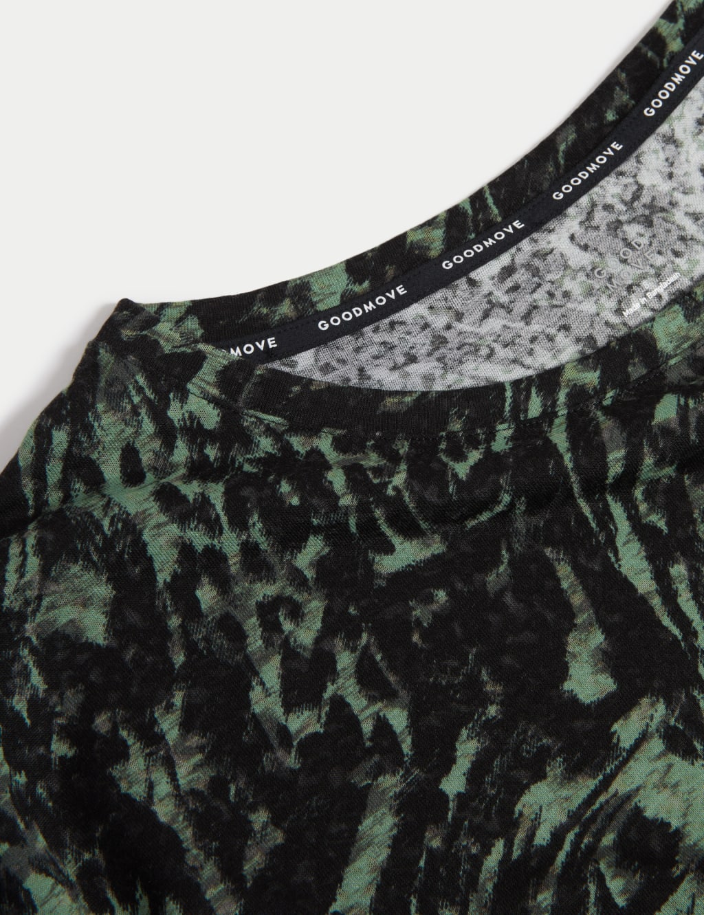 Printed Scoop Neck Relaxed T-Shirt image 6