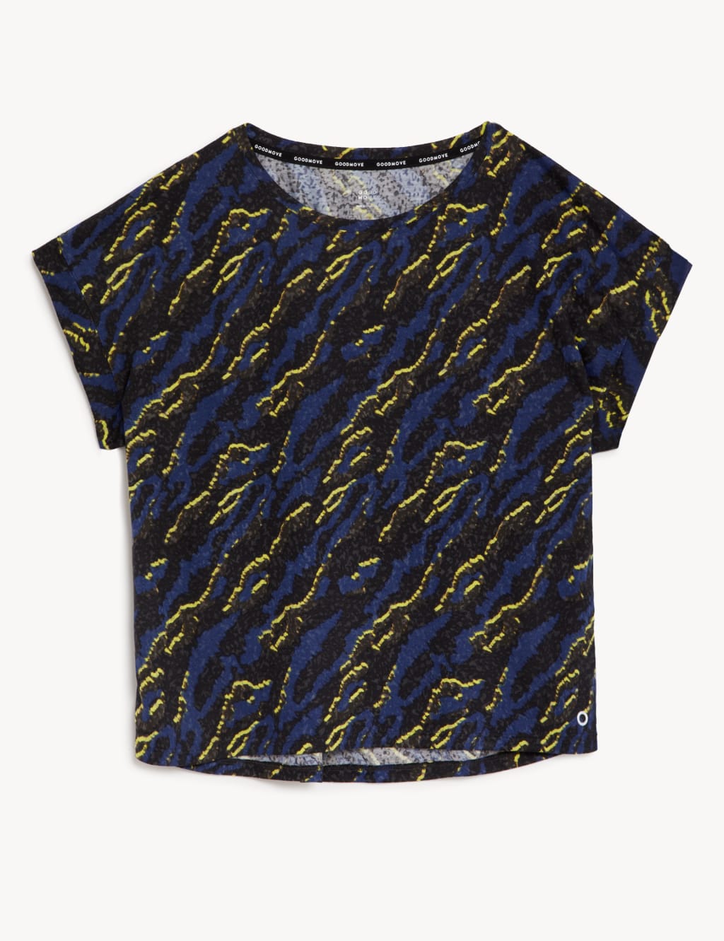 Printed Scoop Neck Relaxed T-Shirt image 2