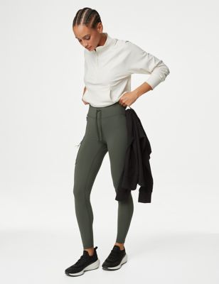 Marks and Spencer - Chic, meet comfy 🤝 @totallystatement. #MyMarks Leggings  –  Fleece –  Half-zip top –