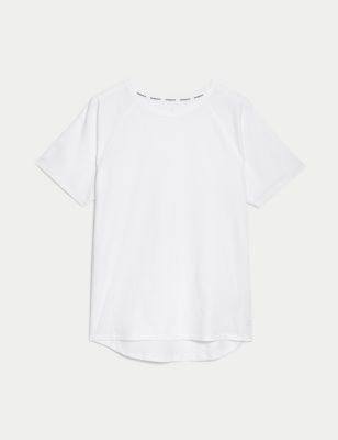 Pure Cotton Scoop Neck Relaxed T-Shirt