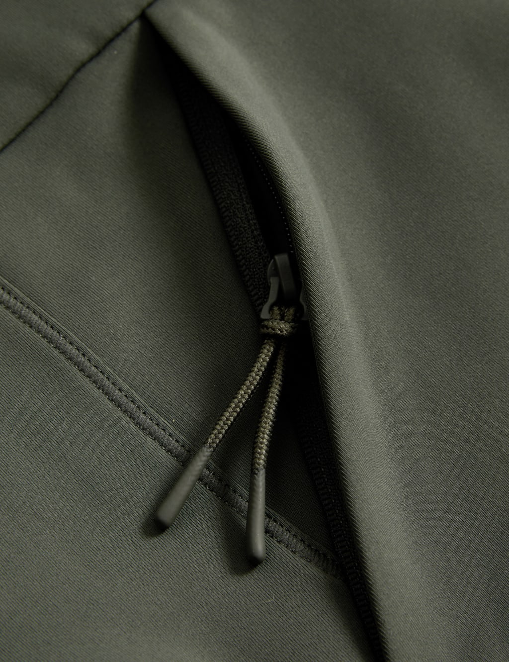 Funnel Neck Zip Up Walking Top image 6