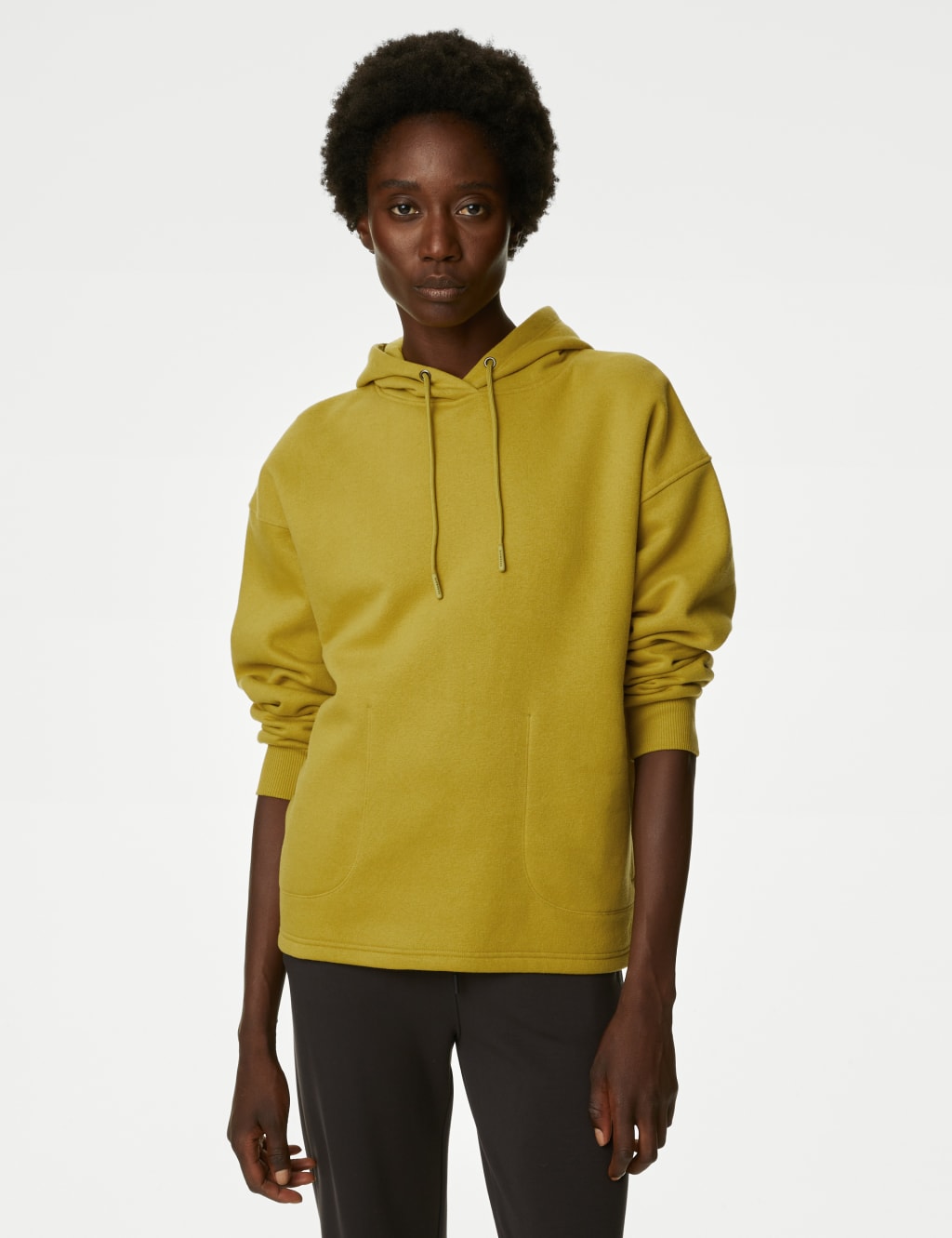 Cotton Rich Relaxed Hoodie image 4