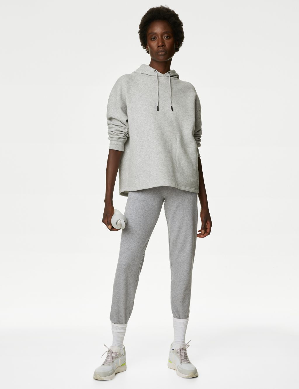 Cotton Rich Relaxed Hoodie image 3