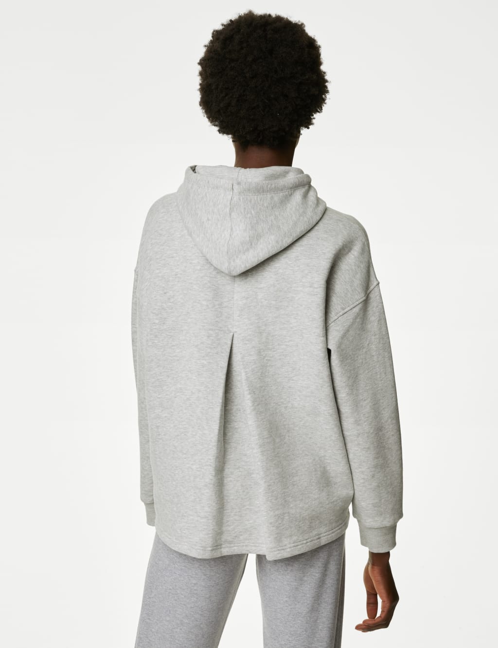 Cotton Rich Relaxed Hoodie image 5