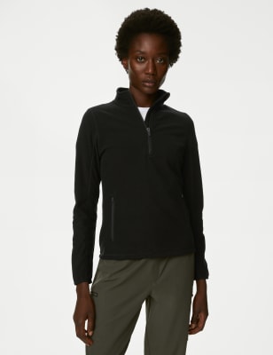 Half zip fleece on sale sweater