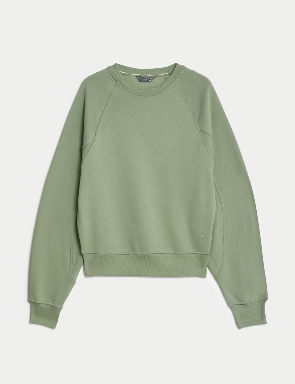Cotton Rich Crew Neck Relaxed Sweatshirt image 2