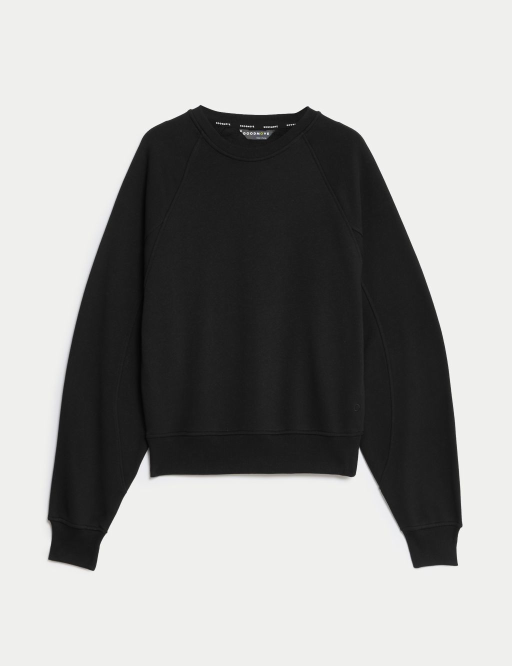 Cotton Rich Crew Neck Relaxed Sweatshirt image 2