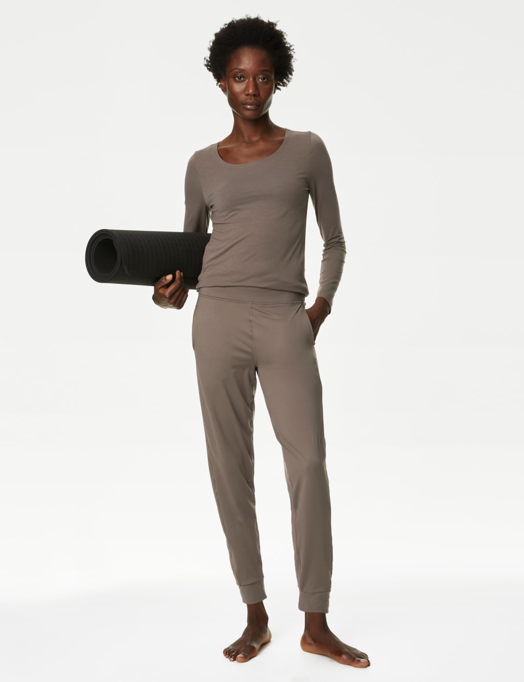 High waisted hotsell slim joggers