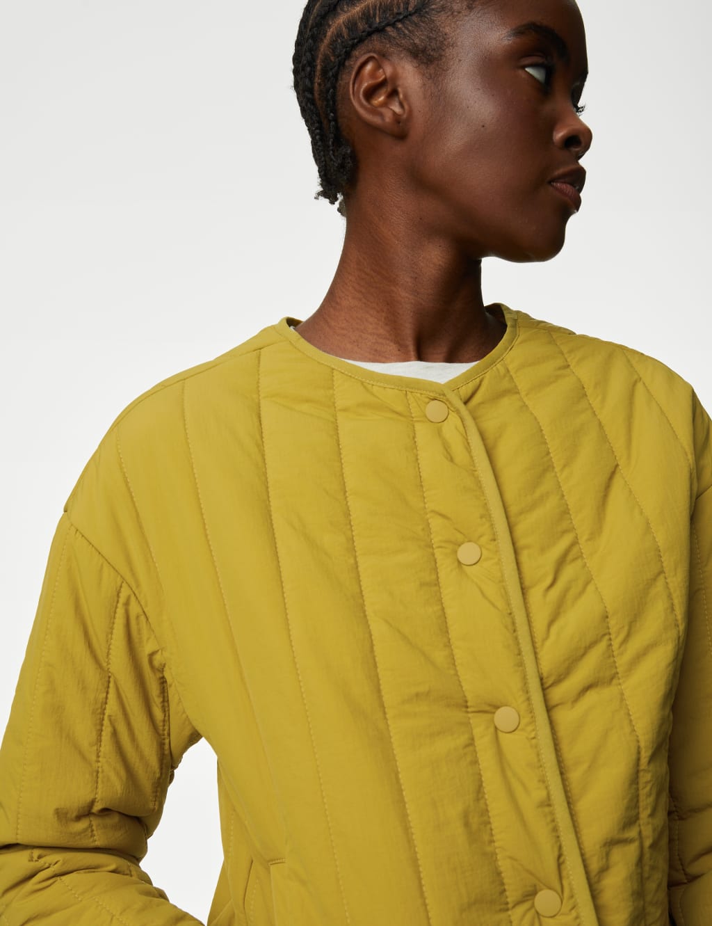 M and s sale yellow coat