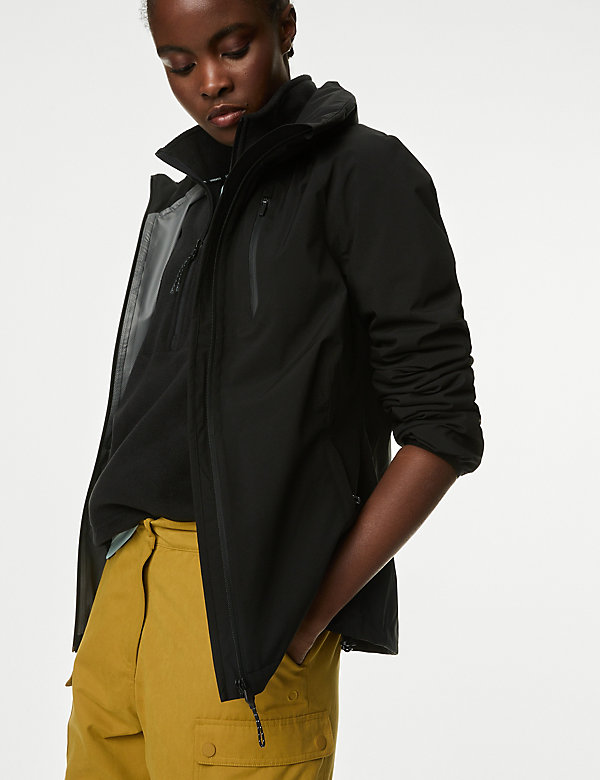 Waterproof Hooded Sports Jacket with Stormwear™ Ultra - JE