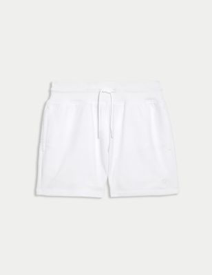 Cotton Rich High Waisted Shorts